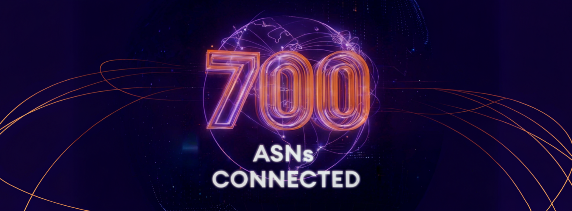 700 ASNs Connected - Thank You for building this with us!