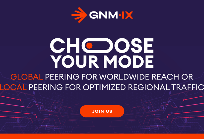 Flexible Traffic Exchange with GNM-IX: Choose Your Mode – Global or Local Peering